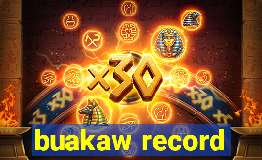 buakaw record